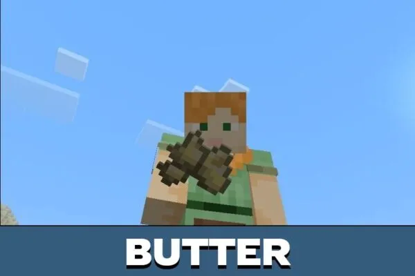 Butter from Chocolate Mod for Minecraft PE