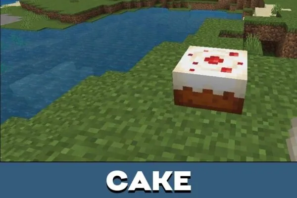 Cake from Explosive Blocks Mod for Minecraft PE