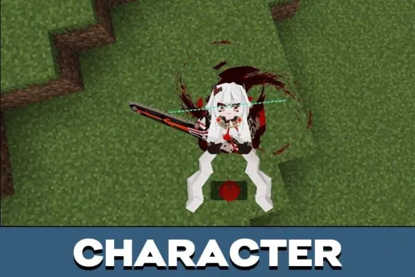 Characters from Honkai Impact Mod for Minecraft PE