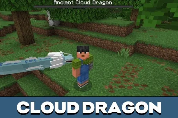 Cloud Dragon from Epic Paladins Mod for Minecraft PE