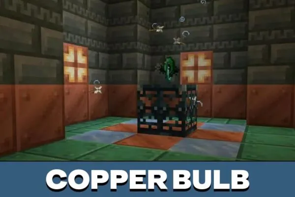 Copper Bulb from Minecraft PE 1.21