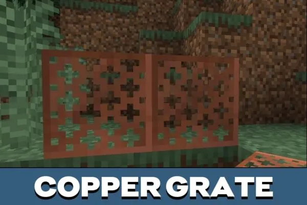 Copper Grate from Trial Spawner Mod for Minecraft PE