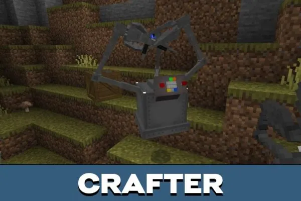 Crafter from Araths Guns Mod for Minecraft PE