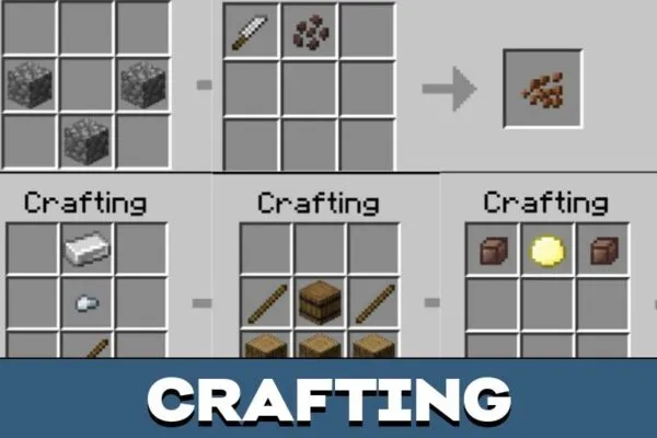 Crafting from Chocolate Mod for Minecraft PE