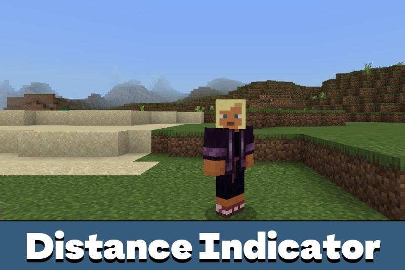 Download Distance Indicator Mod for Minecraft PE Distance Indicator Mod for MCPE