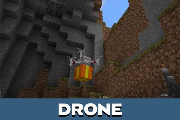 Drone from Araths Guns Mod for Minecraft PE