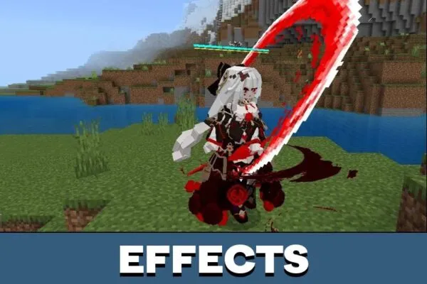 Effects from Honkai Impact Mod for Minecraft PE