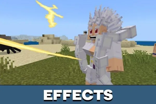 Effects from Animes WG Mod for Minecraft PE