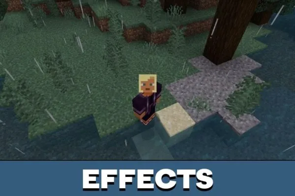 Effects from Rain Texture Pack for Minecraft PE