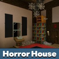 Escape the Horror House Map for Minecraft PE