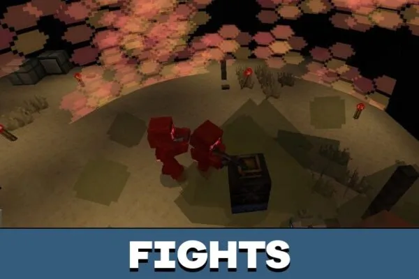 Fights from Apex Legends Map for Minecraft PE