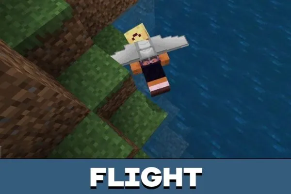 Flight from Jet Pack Texture Pack for Minecraft PE