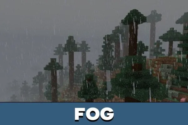 Fog from Rain Texture Pack for Minecraft PE