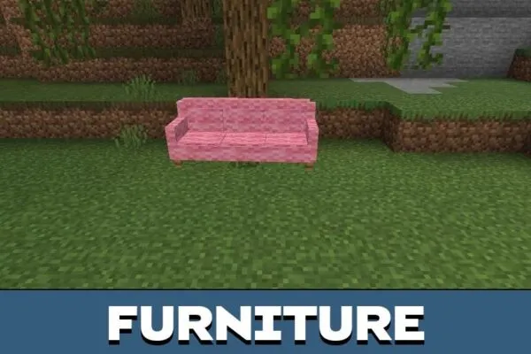 Furniture from Halloween Mod for Minecraft PE