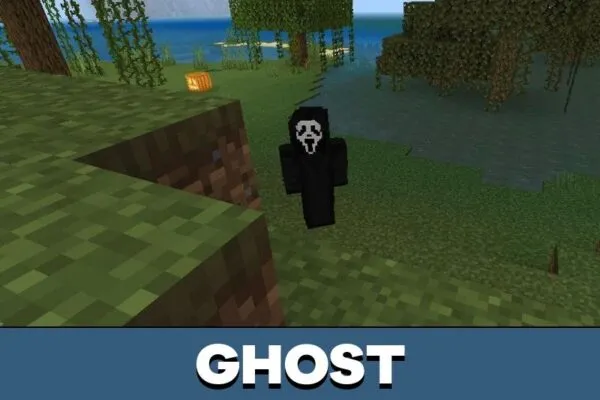 Ghost from Halloween Mod for Minecraft PE