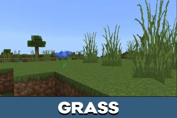 Grass from Faithful 64x64 Texture Pack for Minecraft PE