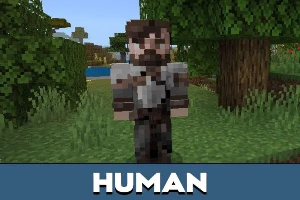 Human from Fantasy Mod for Minecraft PE