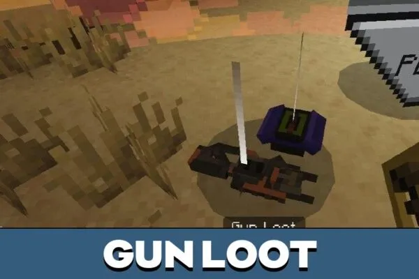 Gun Loot from Apex Legends Map for Minecraft PE