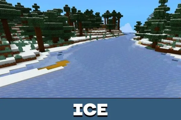 Ice from Graphic Shader for Minecraft PE