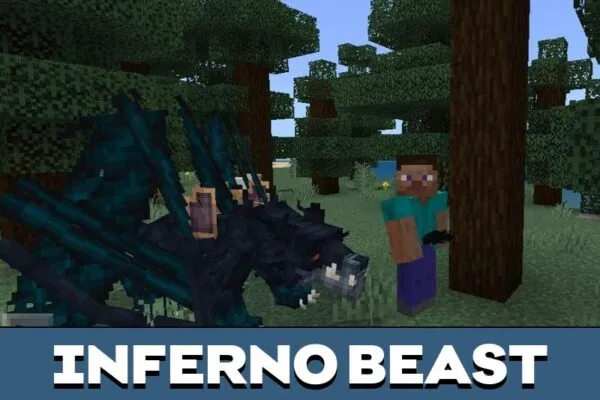 Beast from Mythical Dragons Mod for Minecraft PE