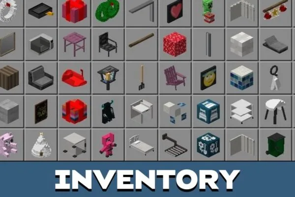 Inventory from Remon Furniture Mod for Minecraft PE