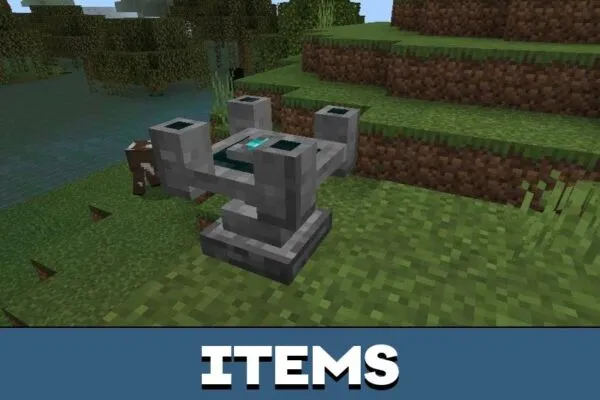 Items from Halloween Mod for Minecraft PE