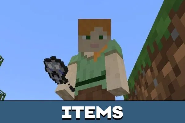 Items from Slenderman Mod for Minecraft PE