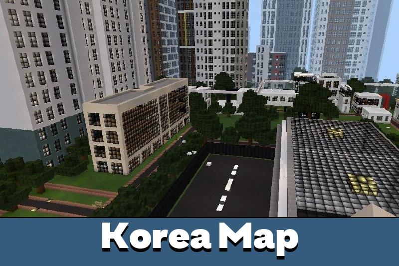 Download Korea Map for Minecraft PE - Korea Map for MCPE