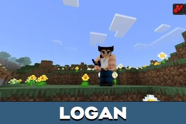 Logan from Wolverine Mod for Minecraft PE