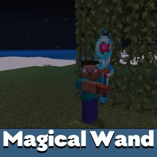 Magical Wand Mod for Minecraft PE