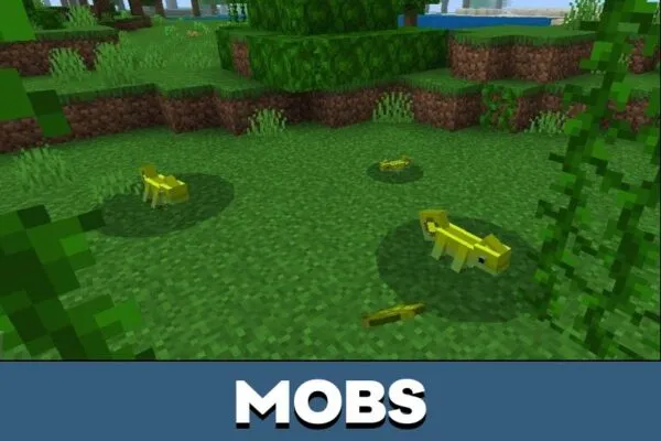 Mobs from Chameleon Mod for Minecraft PE