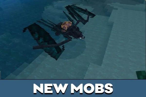 Mobs from Mythical Dragons Mod for Minecraft PE