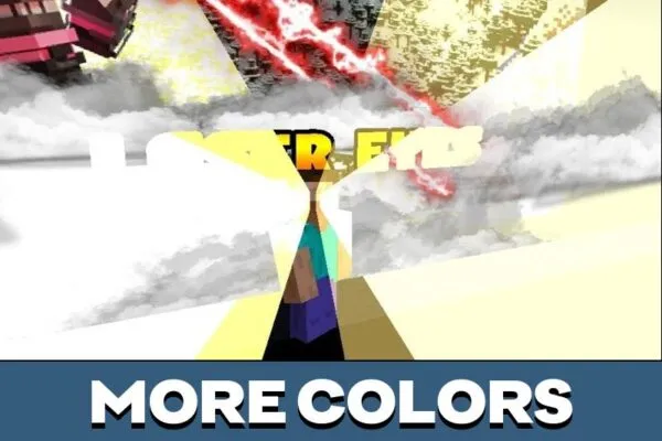 Colors from Laser Eyes Mod for Minecraft PE