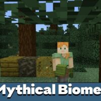 Mythical Biomes Mod for Minecraft PE