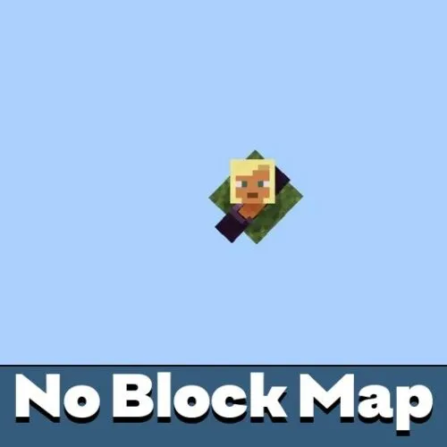 No Blocks Map for Minecraft PE