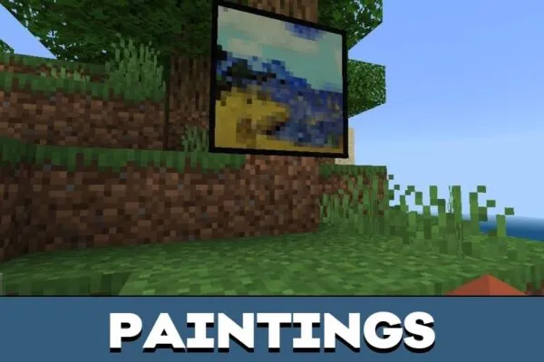 Painting from Armchair Mod for Minecraft PE