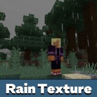 Rain Texture Pack for Minecraft PE