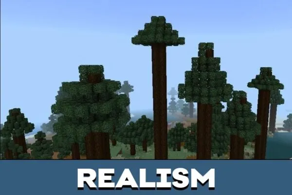 Realism from Tree Texture for Minecraft PE