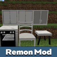 Remon Furniture Mod for Minecraft PE