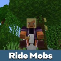Ride Mobs Mod for Minecraft PE