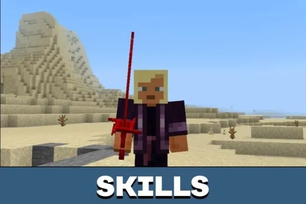 Skills from Blood Magic Mod for Minecraft PE