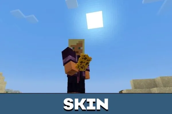 Skin from Jaguar Mod for Minecraft PE