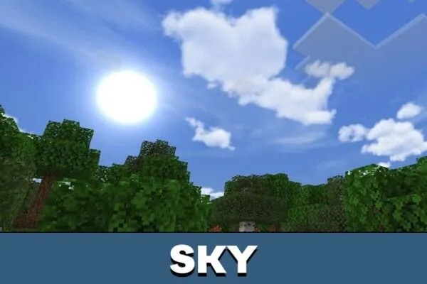 Sky from BNS Shader for Minecraft PE