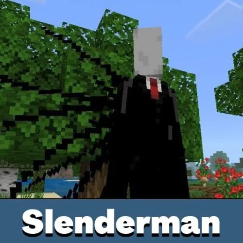 Slenderman Mod for Minecraft PE