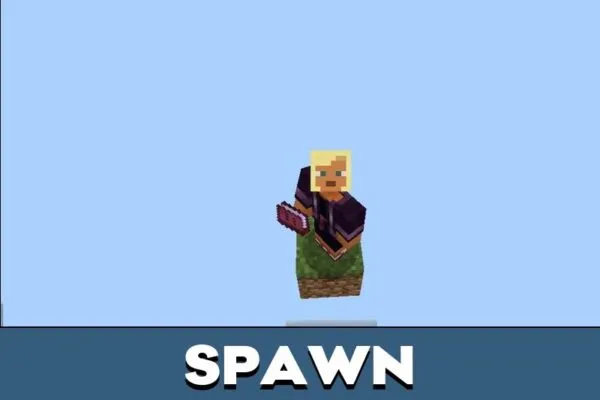 Spawn from No Block Map for Minecraft PE