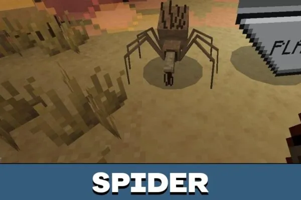 Spider from Apex Legends Map for Minecraft PE