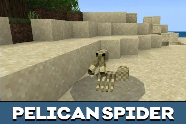 Spider from Pelican Mod for Minecraft PE