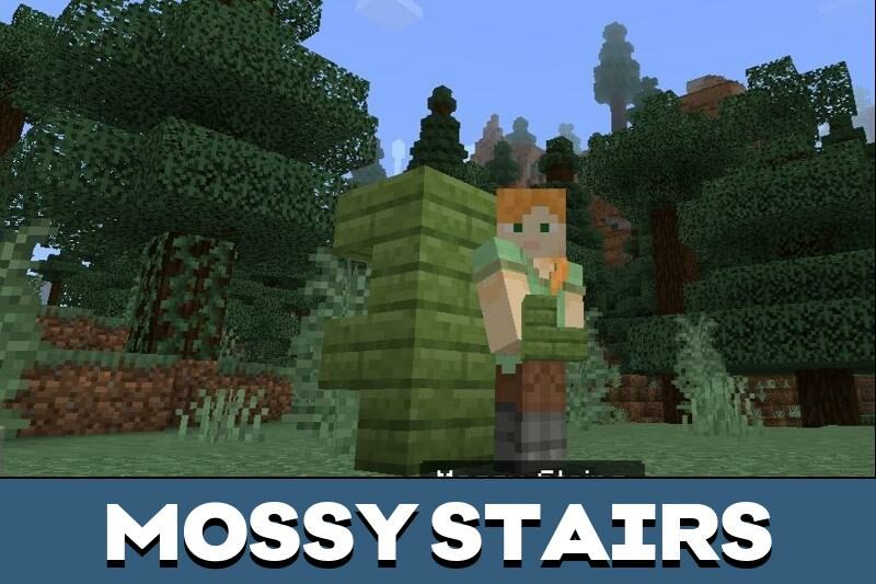 Download Stairs Mod for Minecraft PE - Stairs Mod for MCPE