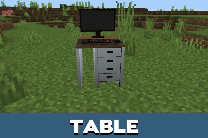 Download Remon Furniture Mod for Minecraft PE Remon Furniture Mod for