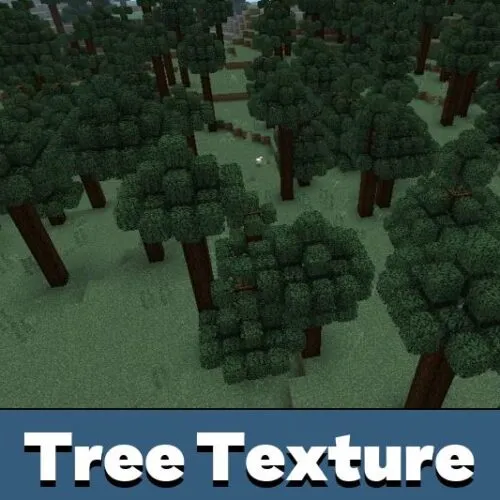 Tree Texture Pack for Minecraft PE